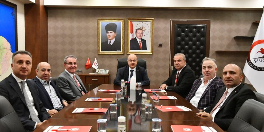 VALİ DAĞLI'YA TEŞEKKÜR ZİYARETİ