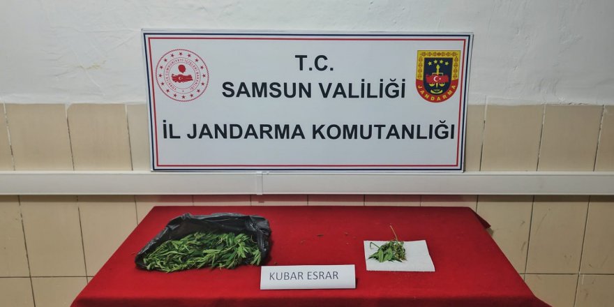 ÇARŞAMBA'DA UYUŞTURUCU OPERASYONU