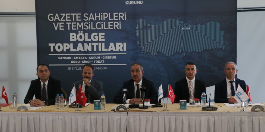 GAZETECİLER BİR ARAYA GELDİ