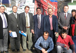 Organik gübre dağıtımı