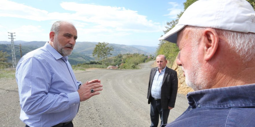 CANİK'TE YOLLAR DAHA MODERN