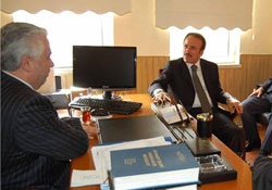 Canik müftüsüne ziyaret