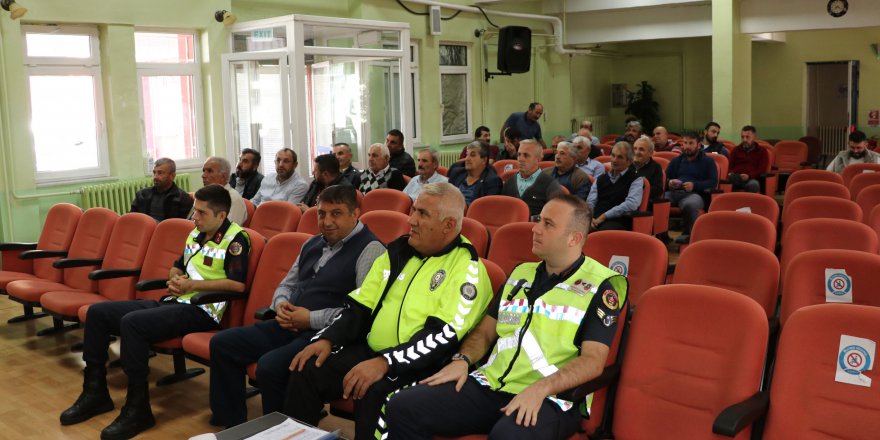 SERVİS SÜRÜCÜLERİ İÇİN SEMİNER