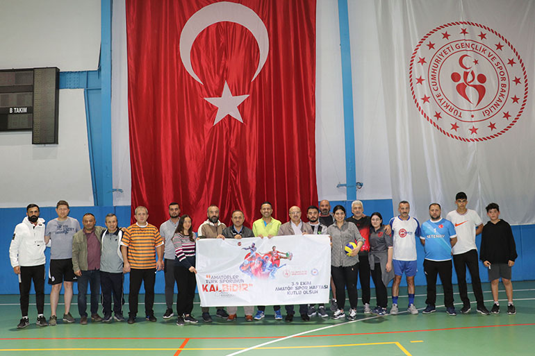 HAVZA'DA AMATÖR SPOR HAFTASI VOLEYBOL MAÇI