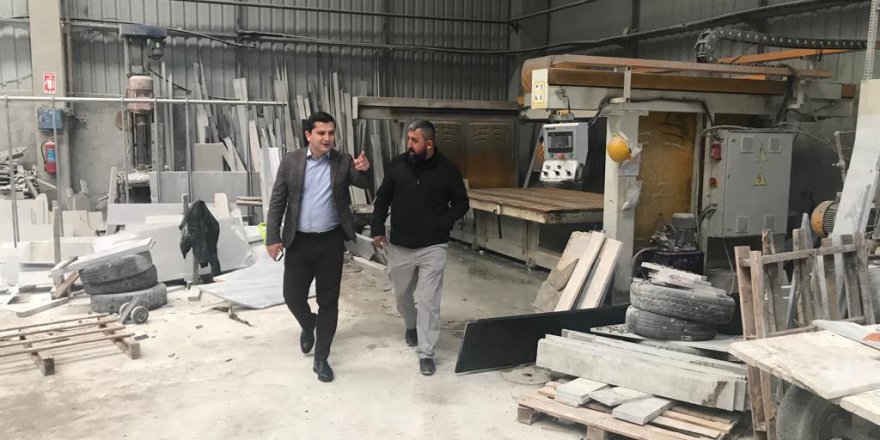 MERMER FABRİKASINA ZİYARET
