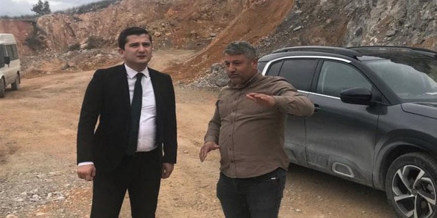 TAŞ OCAĞINDA İNCELEME