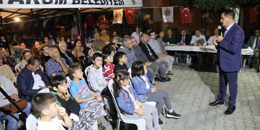 ATAKUM'DA KOMŞUCULUK DAYANIŞMASI