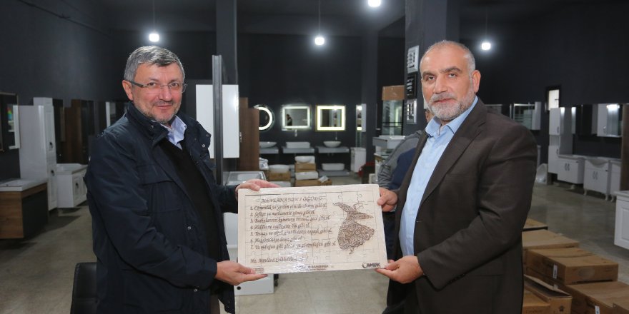 CANİK ESNAFINI ZİYARET ETTİ
