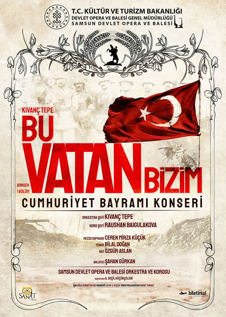29 EKİM'DE "BU VATAN BİZİM" 99.YIL