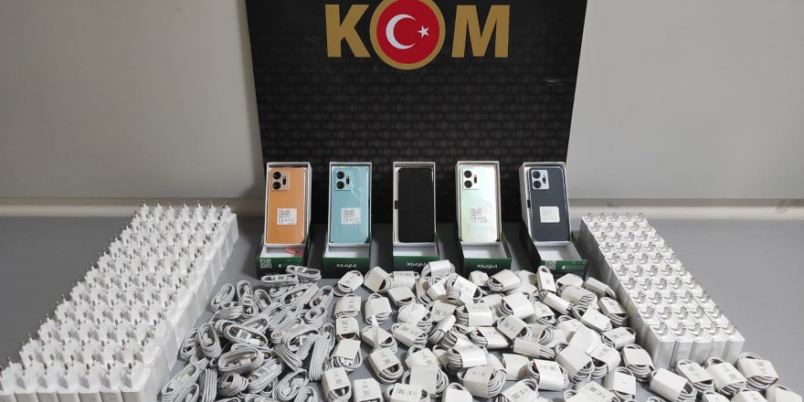 GÜMRÜK KAÇAĞI TELEFON ELE GEÇİRİLDİ