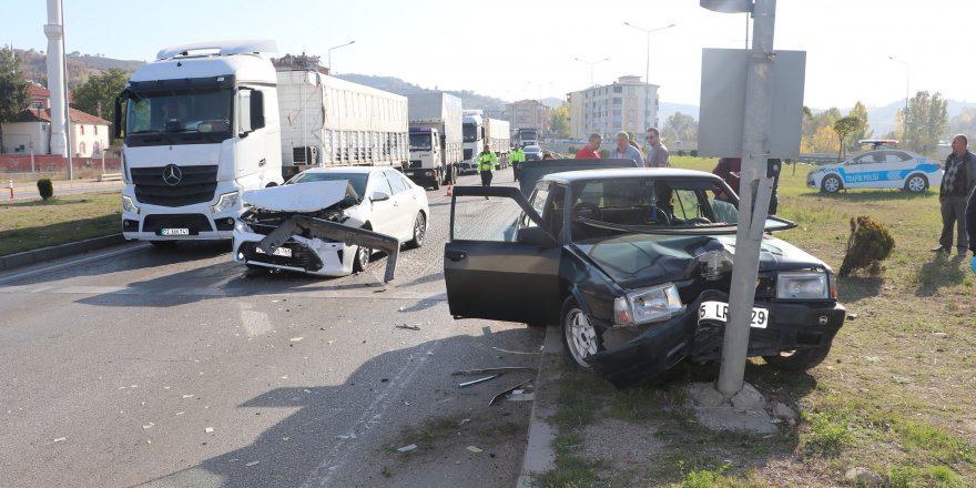 HAVZA'DA KAZA: 1 KİŞİ YARALANDI