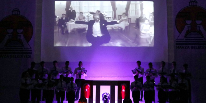 TÜM SAMSUN ATATÜRK'Ü ANDI