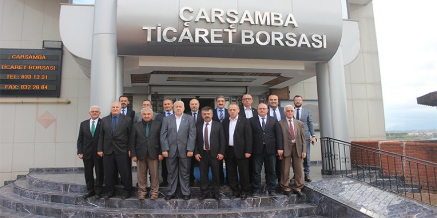 İLÇE PROTOKOLÜNÜ AĞIRLADI