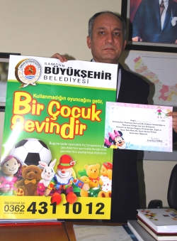 Samsun'da Oyuncak Kampanyası