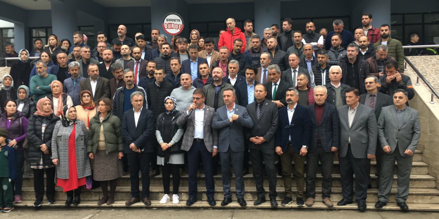ÖĞRETMENİN DARP EDİLMESİ İLE İLGİLİ OLAYA KINAMA