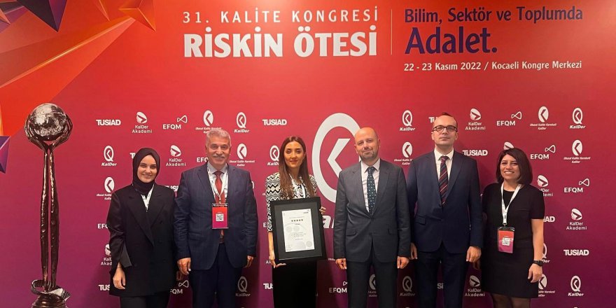 YEDAŞ’A MÜKEMMELLİKTE 5 YILDIZ ÖDÜLÜ
