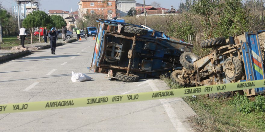 ÇARŞAMBA’DA PATPAT KAZASI