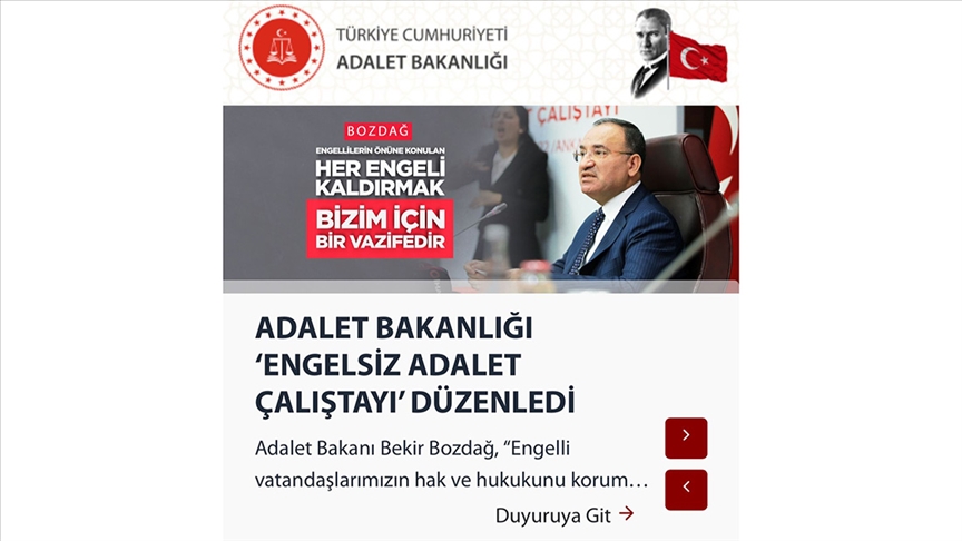UYAP ENGELLİLER İÇİN ÖZEL TASARLANDI