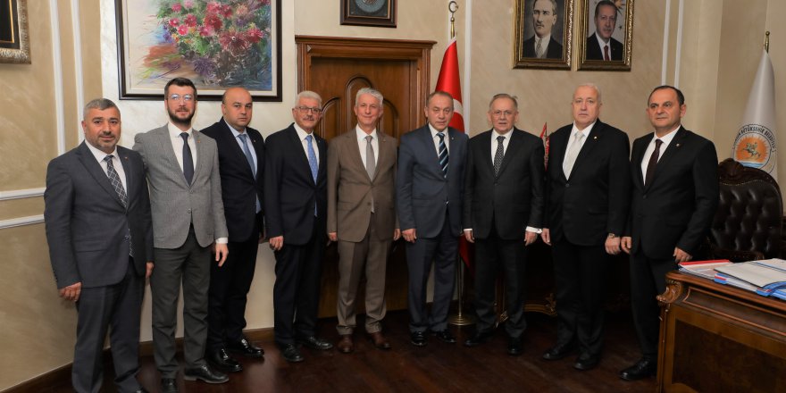 ÇTB'DEN MUSTAFA DEMİR'E ZİYARET