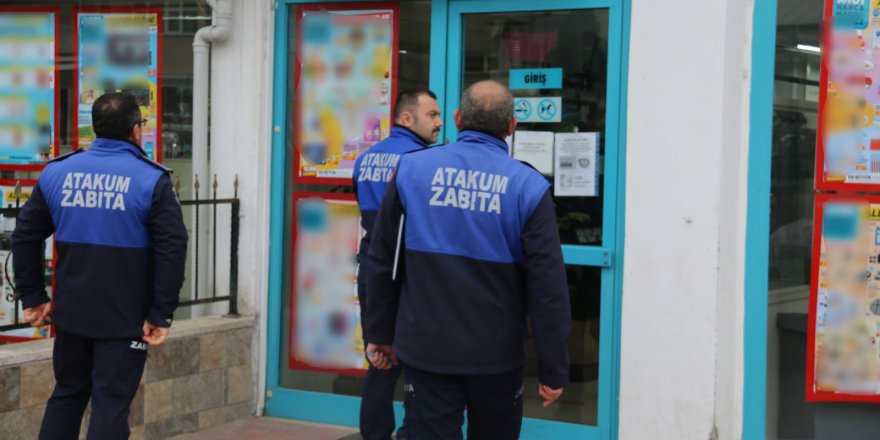 ATAKUM'DA ZİNCİR MARKETLERE DENETİM