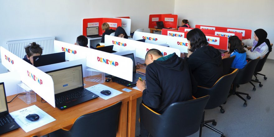 DENEYAP ATÖLYESİ'NDE SINAV HEYACANI