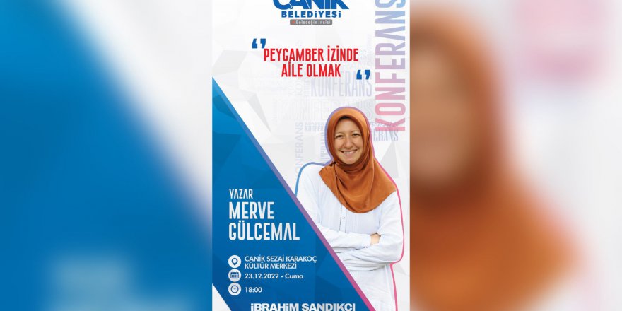 YAZAR MERVE GÜLCEMAL CANİK'TE