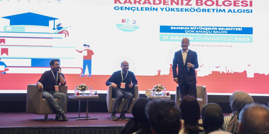 "GENÇ TÜRKİYE FORUMU" SAMSUN'DA YAPILDI