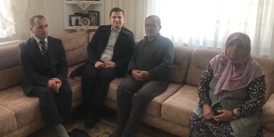KAYMAKAM ATAR'DAN ŞEHİT AİLESİNE ZİYARET