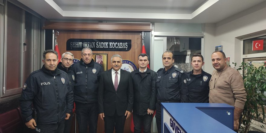 GÖREVDEKİ PERSONELİN YENİ YILINI KUTLADI