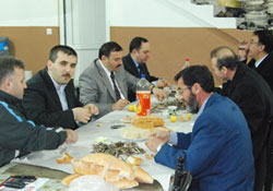 Hamsi partisinde buluştular