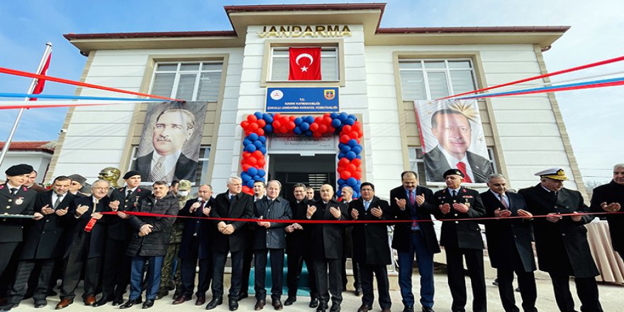 ÇAKALLI JANDARMA KARAKOL KOMUTANLIĞI HİZMETE GİRDİ