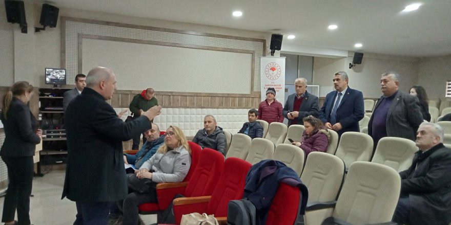TERME'DE TARSİM BİLGİLENDİRME TOPLANTISI
