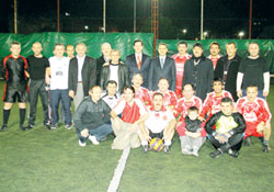 Dostluk maçı dostça bitti