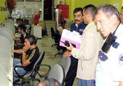 İnternet kafelerde denetim...
