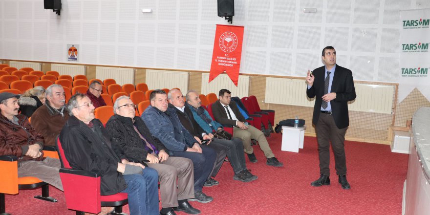TARSİM İLE İLGİLİ BİLGİLENDİRME