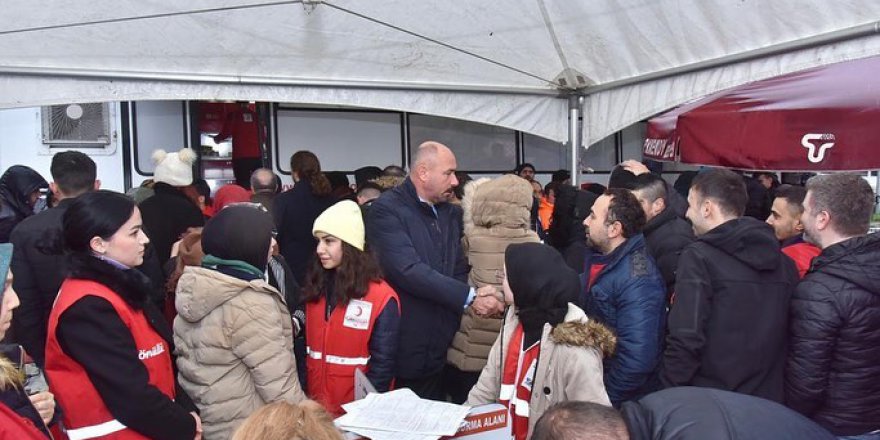 TEKKEKÖY'DE KAN BAĞIŞI SEFERBERLİĞİ