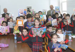 Kütüphaneye yoğun ilgi