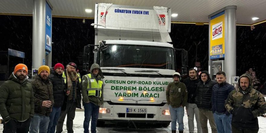 TOSFED DEPREM BÖLGESİNDE