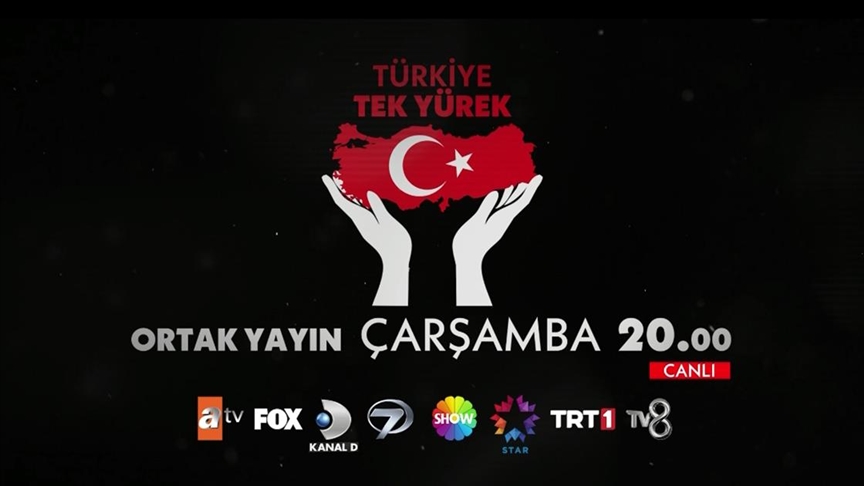 “TÜRKİYE TEK YÜREK” YARDIM KAMPANYASI DÜZENLENECEK
