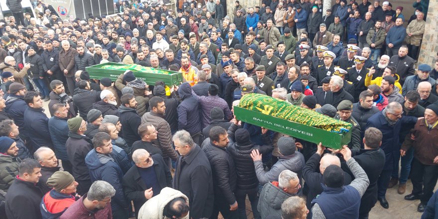 DEPREMDE HAYATINI KAYBEDEN UZMAN ÇAVUŞ SAMSUN'DA TOPRAĞA VERİLDİ