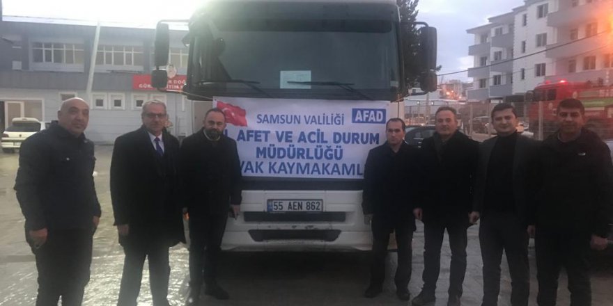 DEPREMZEDELER İÇİN YARDIM SEFERBERLİĞİ