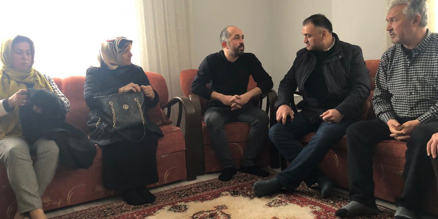 SAMSUN'A GELEN DEPREMZEDELERİ ZİYARET ETTİ