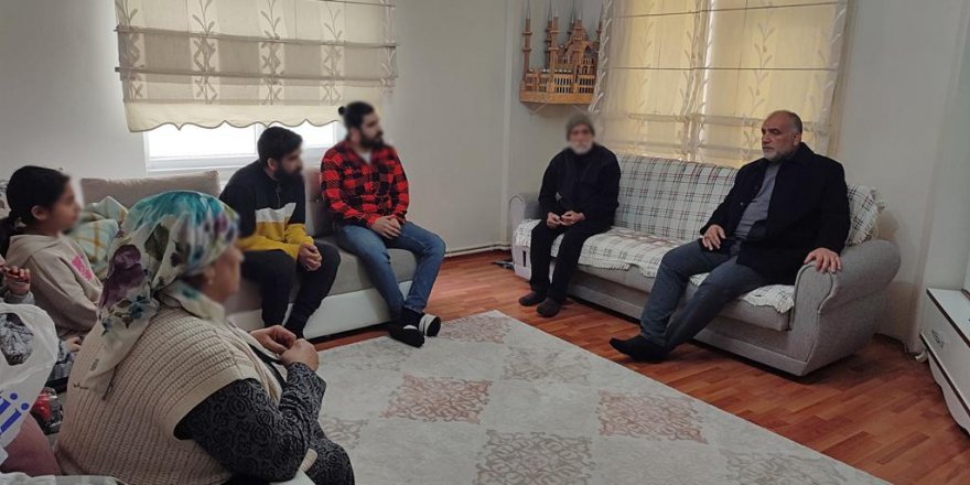 DEPREMZEDELERİ ZİYARET ETTİ