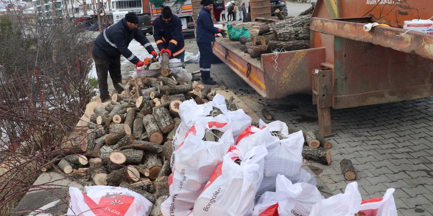 DEPREM BÖLGESİNE YAKACAK YARDIMI