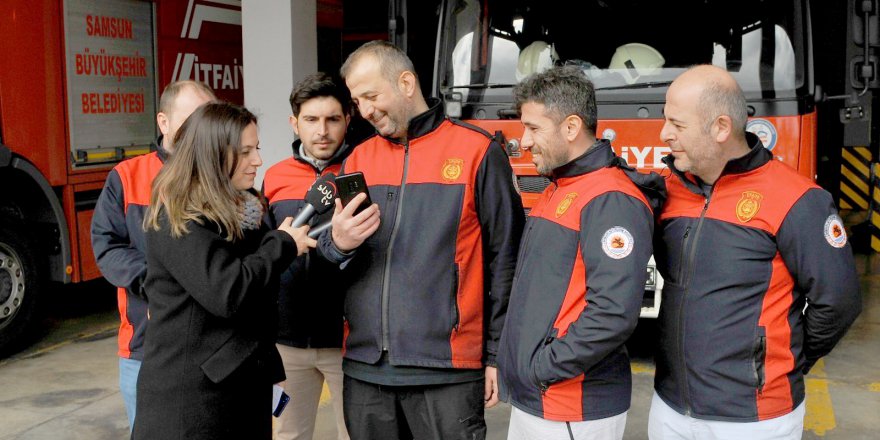 BÜYÜKŞEHİR İTFAİYESİNE TEŞEKKÜR
