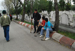 Çapacılar iş başında