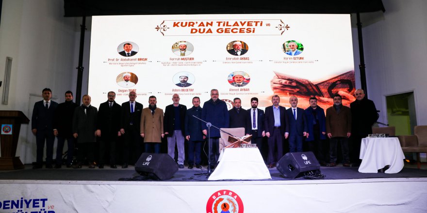 KURAN TİVALETİ VE DUA GECESİ