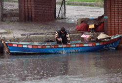 Yağmur hayatı felç etti