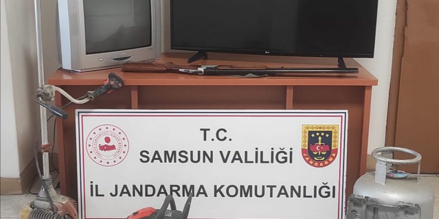 HIRSIZLIK İDDİASIYLA 4 ZANLI YAKALANDI