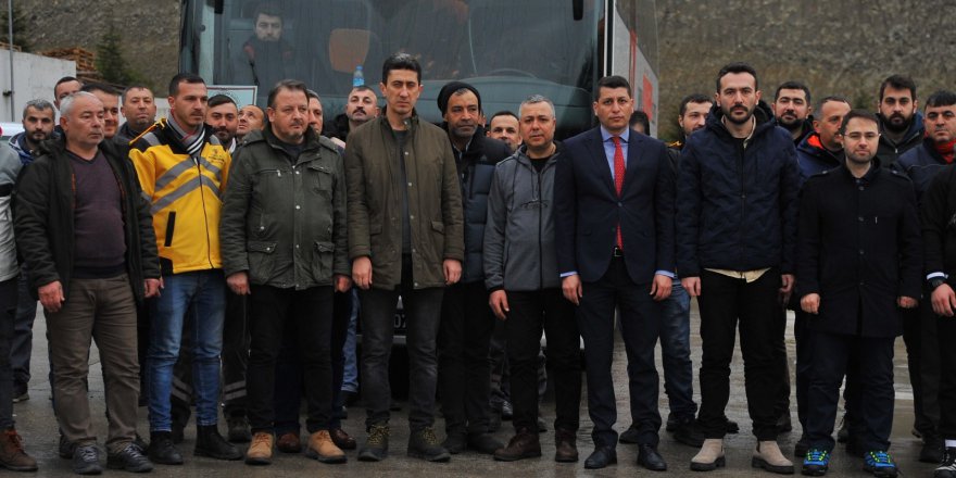 DUALARLA GİTTİLER